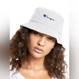 Champion Classic White Bucket Hat